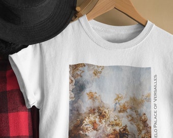 Palazzo di Versailles Michelangelo T-Shirt / Vintage Aesthetic Classic Art Camicia / Tumblr Aesthetic