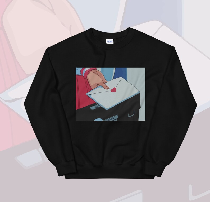 90s Anime Girl Sweatshirt / Retro Anime Sweater / Tumblr Anime - Etsy