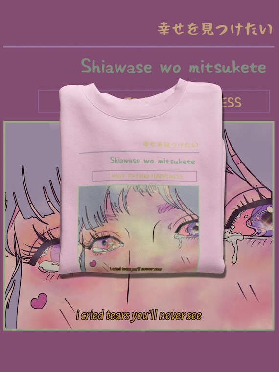 90s Anime Aesthetic Sweatshirt / Crying Anime Girl Sweater / - Etsy Australia 90s Anime Aesthetic Sweatshirt / Crying Anime Girl Sweater / - Etsy Australia