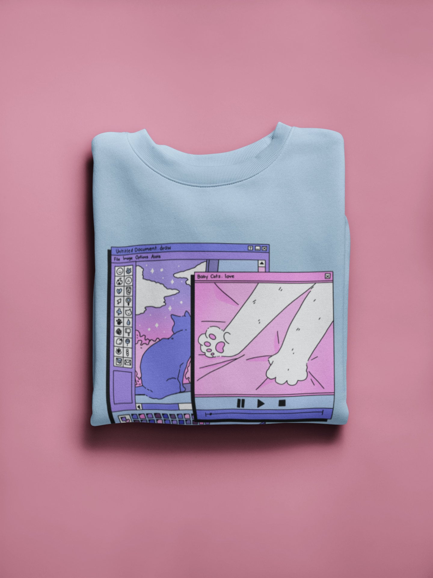 KAWAII AESTHETIC SWEETKILLER LETTER TEE - Cosmique Studio