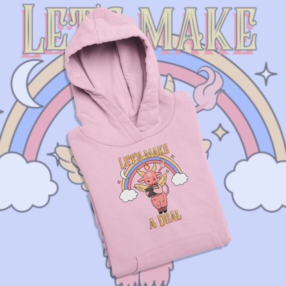 Cute demon hoodie cheap