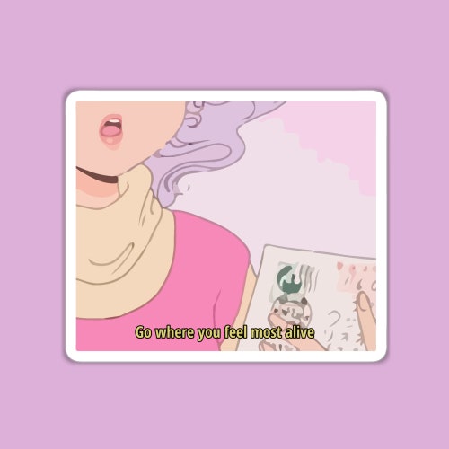 Aesthetic Kawaii Retro 90s Anime Sticker / Tumblr Fairy Kei Etsy UK