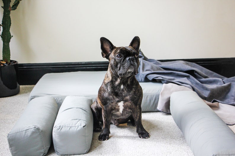 Custom Dog Couch, Dog Sofa, Pet Sofa, Dog Bed, Switchable covers & Free Shipping image 5