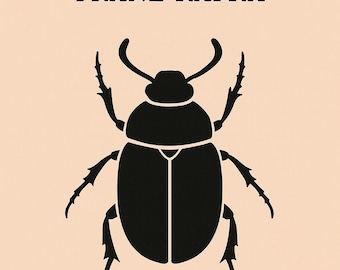Metamorfosi di Franz Kafka / Letteratura horror classica / Racconto breve gotico da scaricare in PDF / Libro digitale vintage / Oggetto letterario da collezione