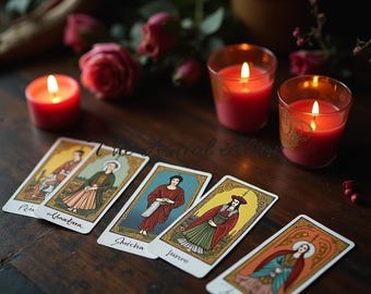 Five Card Tarot Spread; Oracle Reading; Fortune Telling