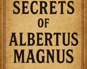 Libro degli incantesimi di stregoneria in formato PDF / Segreti egizi di Alberto Magno, Rimedi popolari, Magia gitana, Grimorio, Libro delle ombre