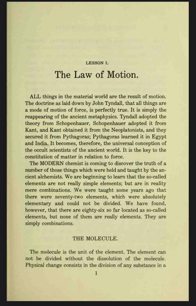Hermetic Science of Motion and Number by A.S. Raleigh | Hermetic ...