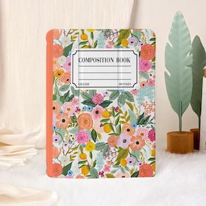 Flower Composition iPad Case for iPad 10 iPad 7/8/9 Case iPad 2021 iPad Air 5 Case iPad Pro 11 12.9 inch Case iPad Mini 6 iPad Sleeve