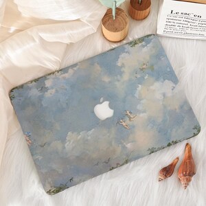 Macbook-hoes in olieverfstijl, MacBook Pro 13/12/14/16-hoes, MacBook Air 11/13/15-hoes, ret 15/Pro 15 laptopbeschermhoes