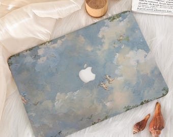 Macbook-skal i oljemålningsstil, fodral till MacBook Pro 13/12/14/16, fodral till MacBook Air 11/13/15, skyddande laptopskal till Ret 15/Pro 15