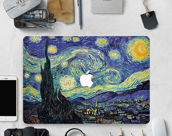 Starry Night Macbook Etsy