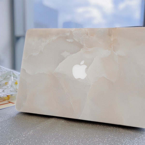 Cream Marble MacBook Hard Case MacBook Pro 13 14 16 Case MacBook Air 11 13 2018-2020  12 Pro Retina 13 2019 Pro 15 13  Laptop Cover