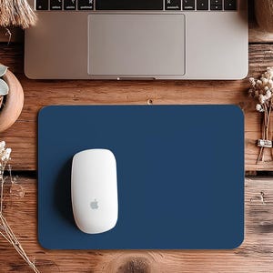 Blau Mauspad, Büro-Mauspad, Laptop-Mauspad, Macbook-Mauspad, Macbook Pro 16/14 Mauspad, Gummi-Mauspad
