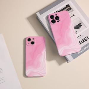 iPhone Case, Objektiv All Inclusive Pink Treibsand Hülle für iPhone 14 Pro Max iPhone 15 Case iPhone 11 / 12 Case iPhone XR XSCase