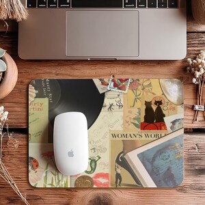 Musik Gespleißte Bilder Mauspad, Büro-Mauspad, Laptop Mauspad, Macbook Mauspad, Macbook Pro 16/14 Mauspad, Gummi-Mauspad
