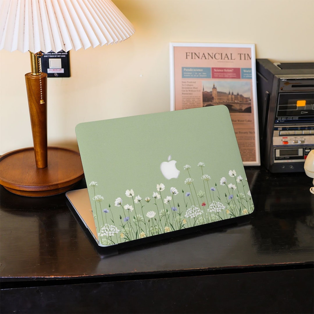 Floral MacBook Hard Case MacBook Air 15 Pro 16 MacBook M1 M2 Case