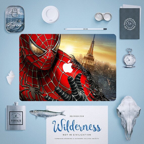 spiderman macbook air case