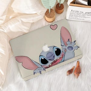Hello Stitch MacBook-skal, 2026 Neo 13, 2026 MacBook Pro 13 14 16, MacBook Air 13 15, M5 M4 M3 M2 hårt laptopskal