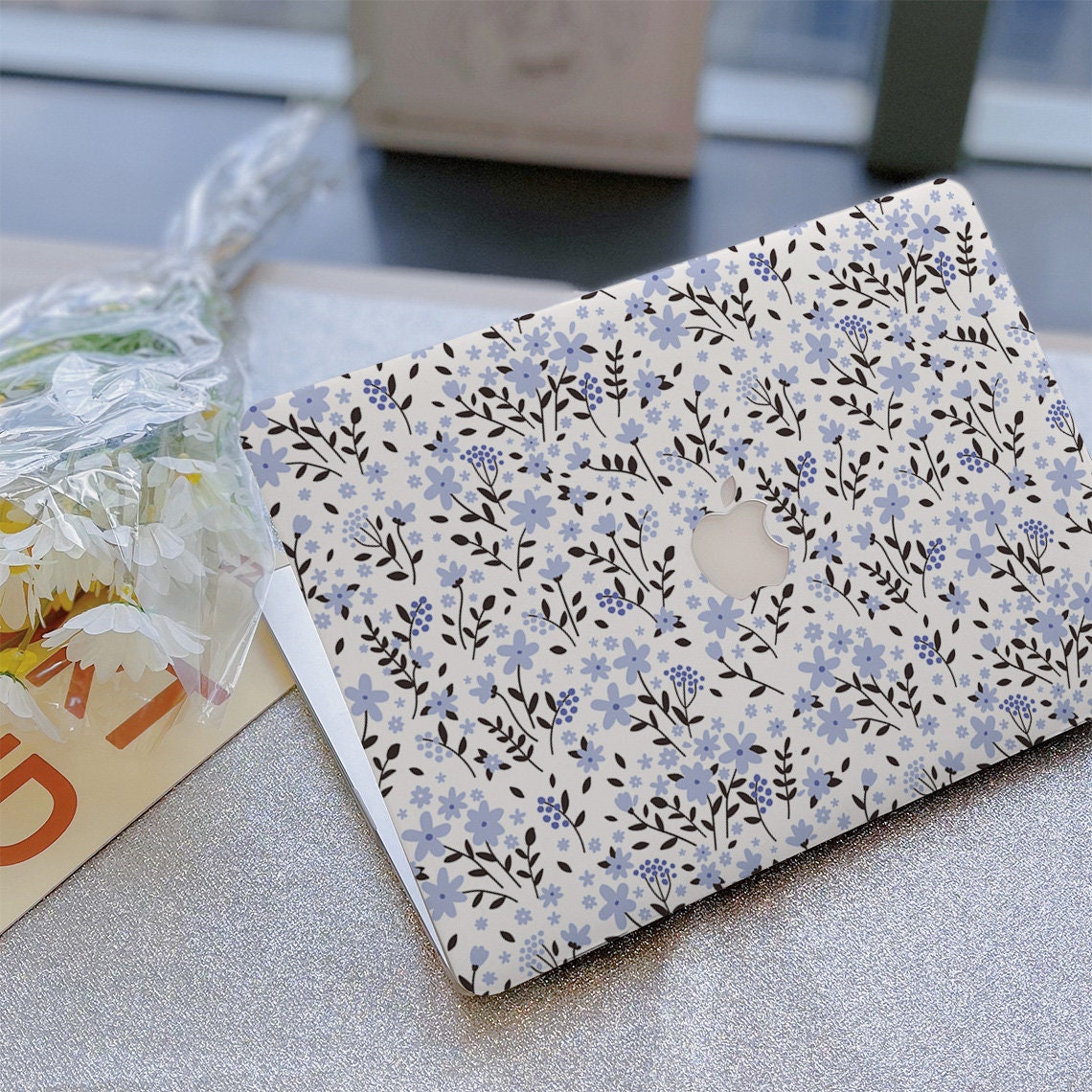 Spring Floral Purple Flower Hard Case Macbook Pro 13/12/14/16 Etsy