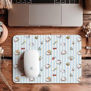 Hello Kitty Mauspad, Büro-Mauspad, Laptop-Mauspad, Macbook-Mauspad, Macbook Pro 16/14 Mauspad, Gummi-Mauspad