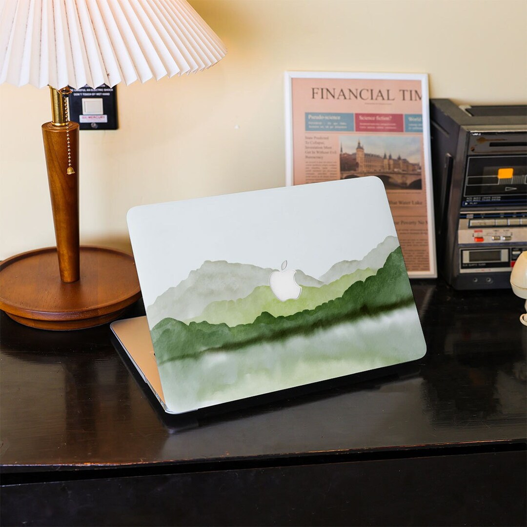 Green Hill MacBook Hard Case MacBook Air 15 13 Pro 14 16 Case MacBook