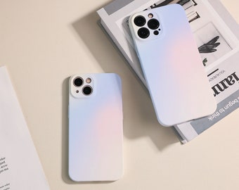 Gradient Purple iPhone Case, Lens All Inclusive Phone Case for iPhone 14 Pro Max iPhone15 Case iPhone11 / 12 Case iPhone XR XSCase