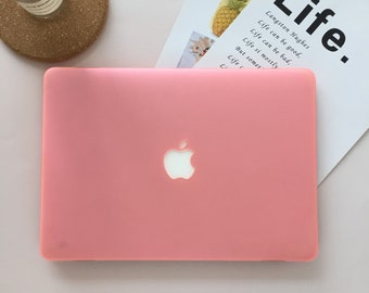 light pink macbook case
