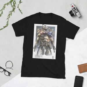 Star Wars Captain Rex Clone Troopers Clone Wars Galactic Republic Short-Sleeve Unisex T-Shirt Free Shipping