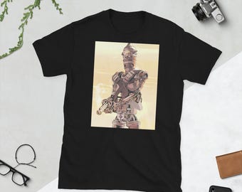 Star Wars IG-88 Short-Sleeve Unisex T-Shirt Bounty Hunter Scum and Villiany Droid Villian Sci Fi Shirt. Assorted Colors. Free Shipping