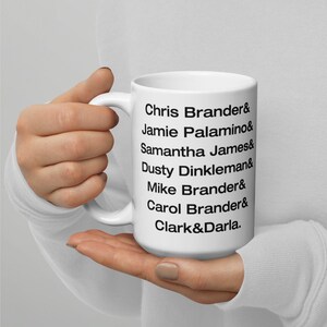 Just Friends &#39;&&#39; / Ampersand Mug - Chris Jamie Dusty Mike Carol Clark Darla ~ Ryan Reynolds Amy Smart Pop Culture Tall 15 oz Mug Free Ship