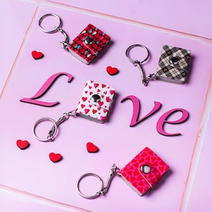 Photo Album keychain keyring Valentines day, Creative mother&#39;s day birthday gift gifts Keyring - Gift for Boyfriend, gift for girlfriend