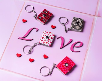 Photo Album keychain keyring Valentines day, Creative mother&#39;s day birthday gift gifts Keyring - Gift for Boyfriend, gift for girlfriend