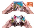 Wooden photo Prisma - Valentines day gift, birthday gift anniversary personalized photo gift for boyfriend girlfriend her him wedding magic product logo