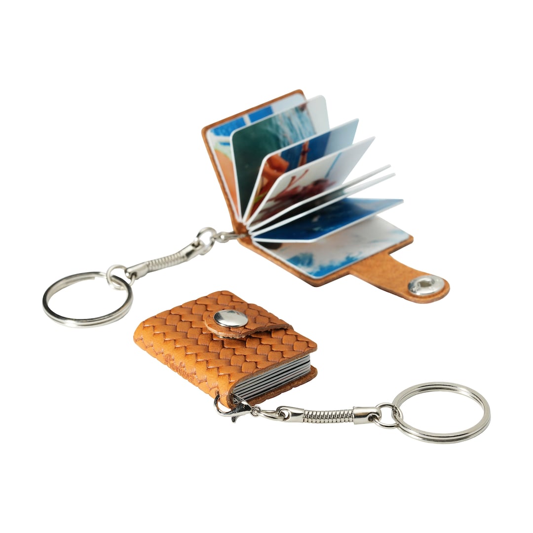 DIY mini photo album keychain, How to make photo album at home