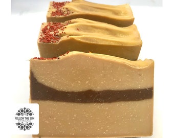 COCOA , Handmade Bar Soap, Cocoa Butter, Shea Butter, Cold Process Soap, Vegan Friendly, Cocoa Powder, Mothers Day, Gift Ideas
