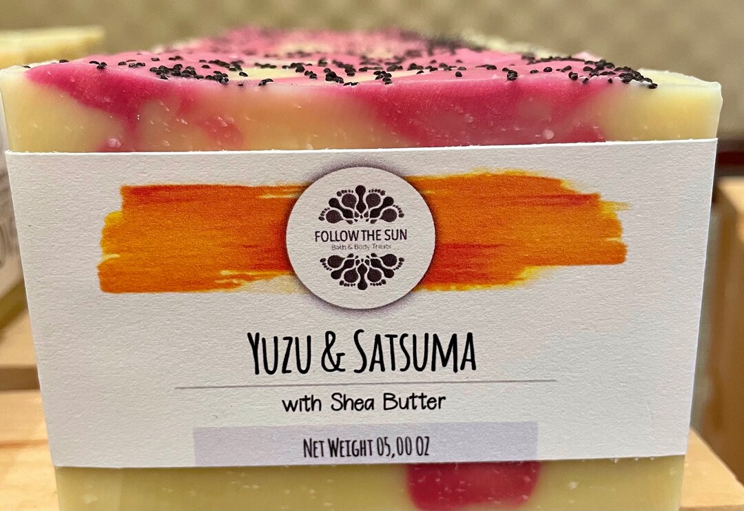 Yuzu & Satsuma Handmade Soap Bar Etsy