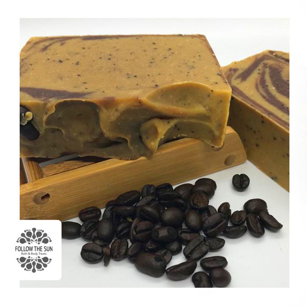 ESPRESSO Handmade Soap Bar, Oat Milk, Coffee Oil, Cocoa Powder, Organic