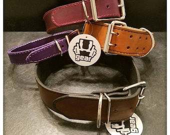 Handcrafted Leather Dog Collar