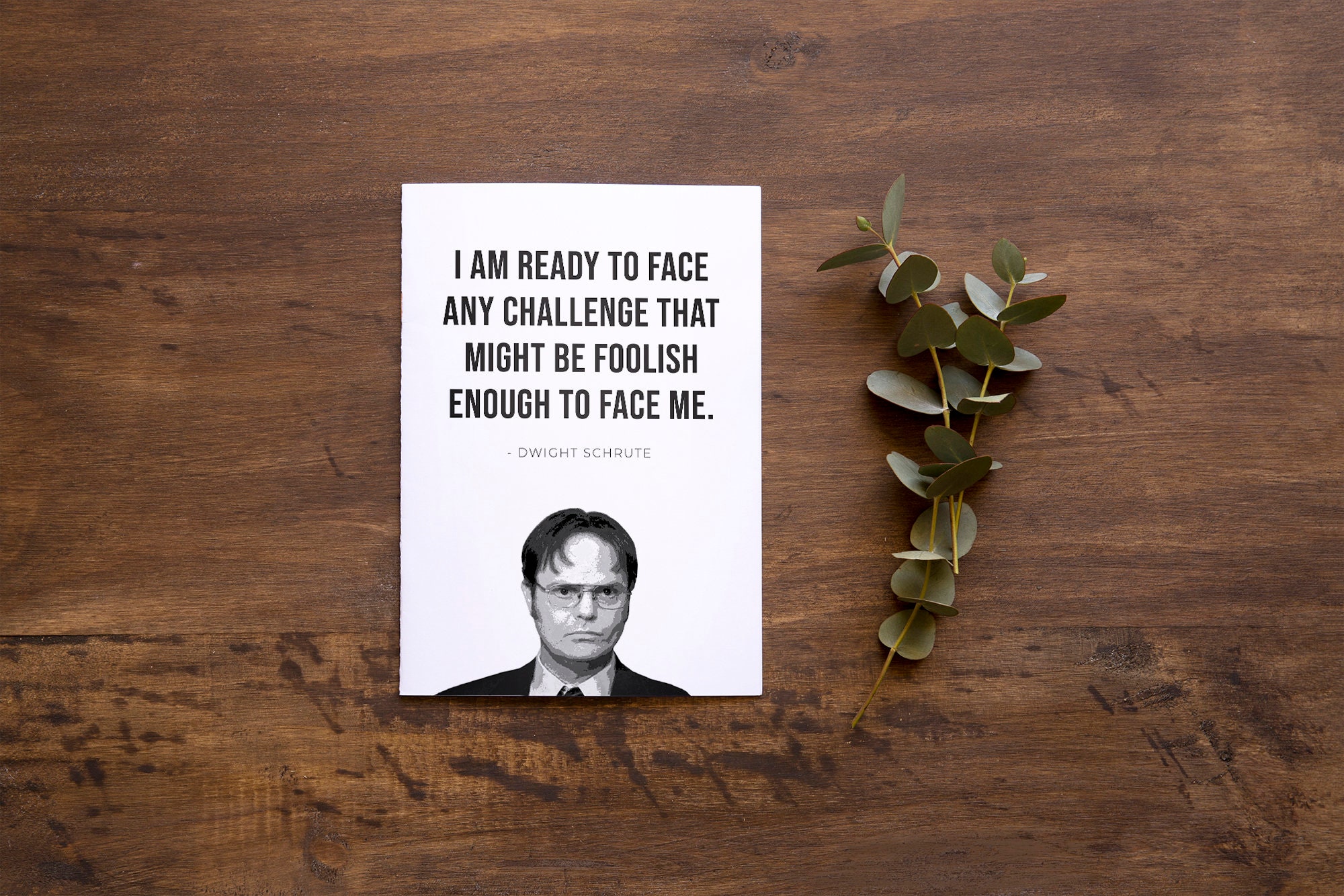 Dwight Schrute Quote Print, the Office Art (digital Download) - Etsy, image size:2000x1334