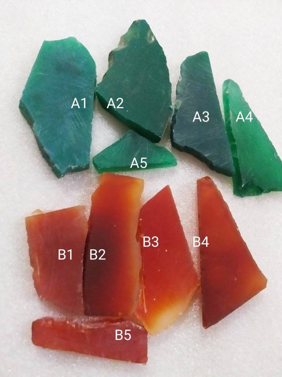 Natural Onyx Dyed Raw Slice Red Onyx Raw Green Onyx Raw Slice Super Fine Colour Onyx Rough Slice Healing Powers Onyx Stone Onyx Gemstone