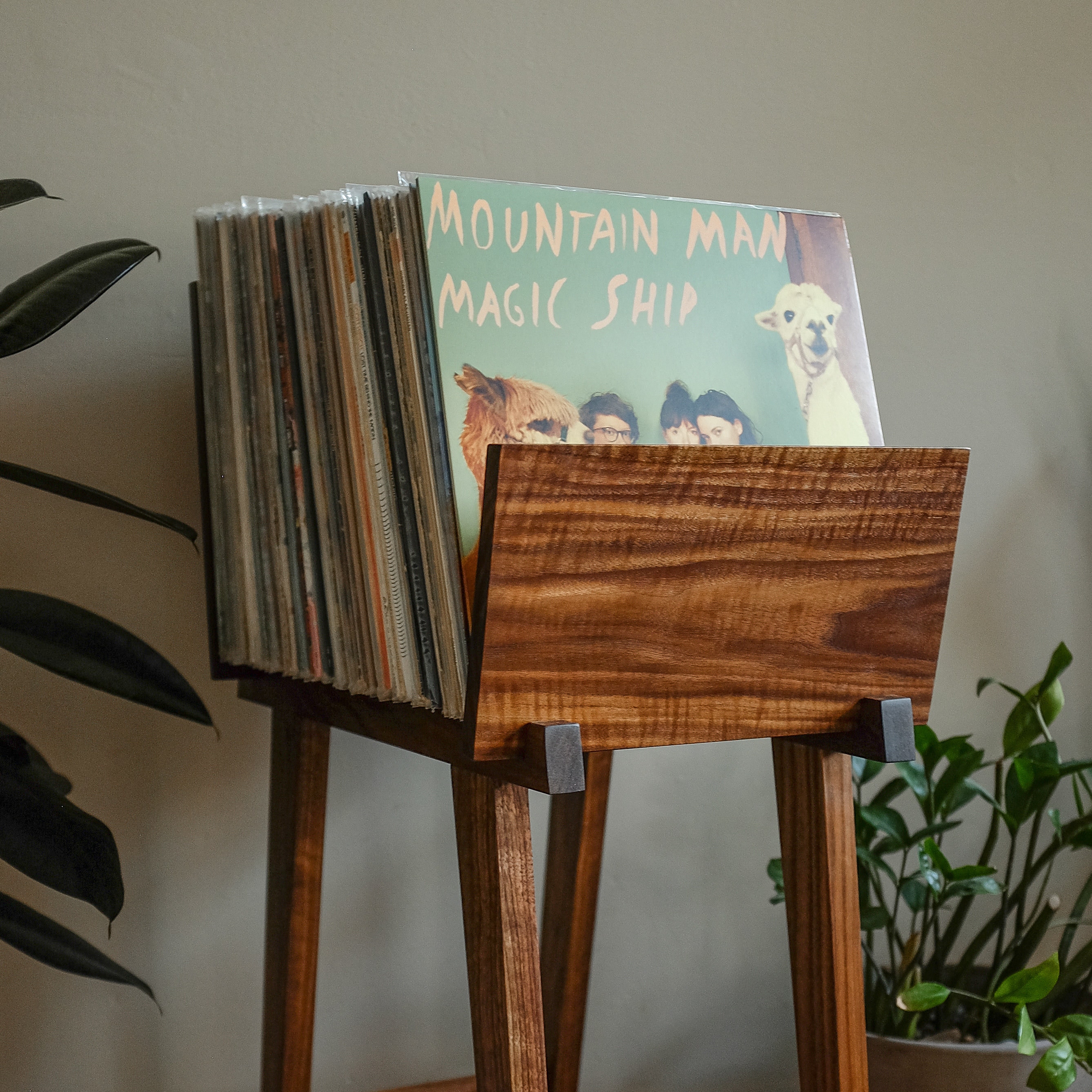 FLIP LP Stand, Record Stand With Forward Facing Vinyl Storage - Etsy