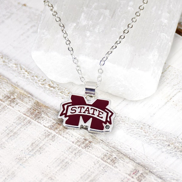 Mississippi State MSU - Bulldogs Fan Necklace - Officially licensed