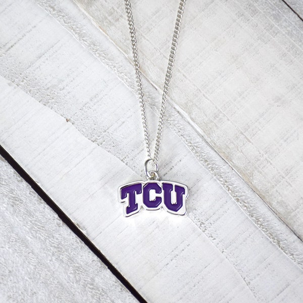 Texas Christian University - TCU Horned Frogs - Officially Licensed - Fan Necklace