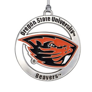 2) OSU OREGON STATE BEAVERS Vintage Embroidered Iron On Patches - Foto 3