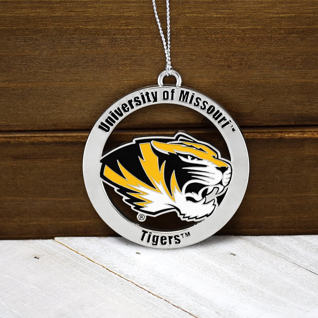 Mizzou or University of Missouri Round Christmas Ornament Etsy