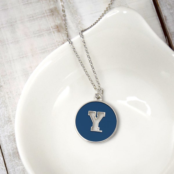 BYU Brigham Young University Cougars Y Logo Necklace Officially licensed NCAA