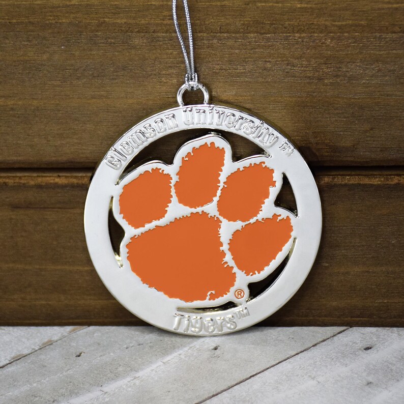 Clemson Tigers Christmas Ornament 