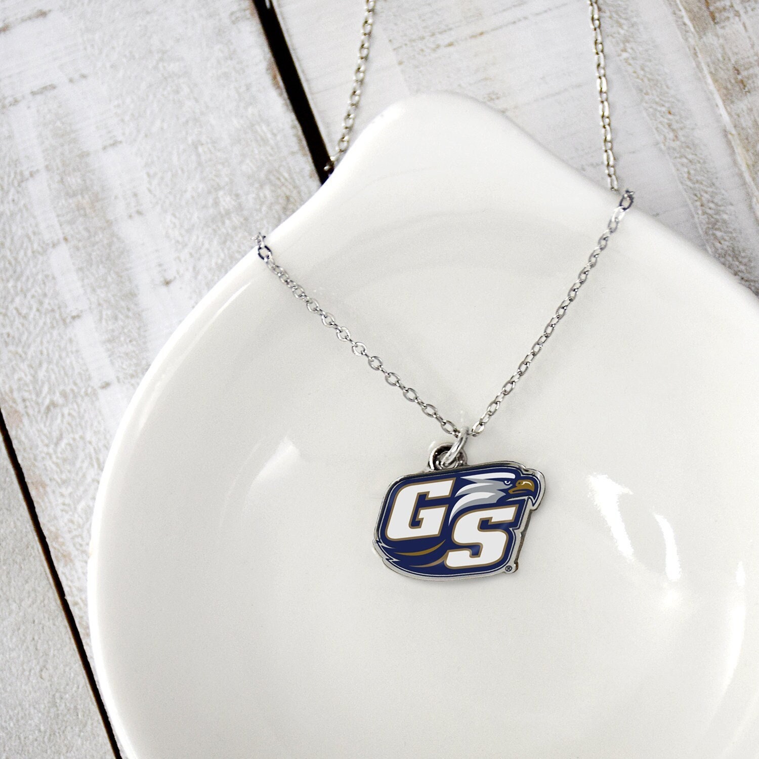 Savannah guthrie 2024 gothic initial necklace