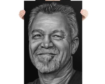 Eddie Van Halen - Pencil Art Print Poster!