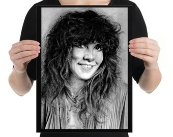 Stevie Nicks Fleetwood Mac - Pencil Art Limited Edition Giclee Print!